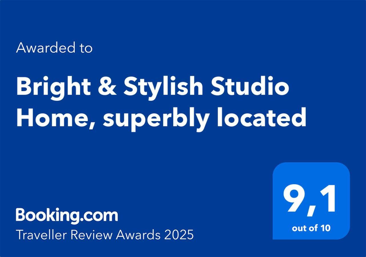 Bright & Stylish Studio Home, Superbly Located SJJ Extérieur photo